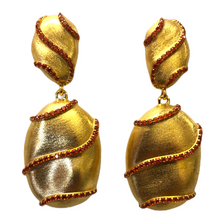Goldenura Gold Vermeil Zirconia Earrings