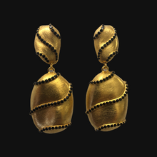 Goldenura Gold Vermeil Zirconia Earrings
