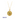 Helvetica Gold Coin Necklace