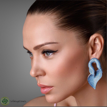Jemela Structured Zirconia Earrings