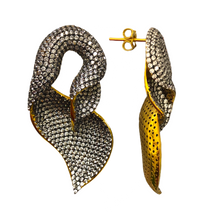 Jemela Structured Zirconia Earrings