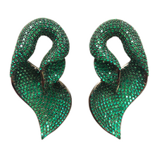 Jemela Structured Zirconia Earrings