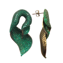 Jemela Structured Zirconia Earrings