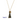 Labrodorite Triangle Gold Necklace