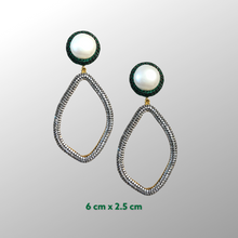 Marlies Zirconia Pearl Earrings