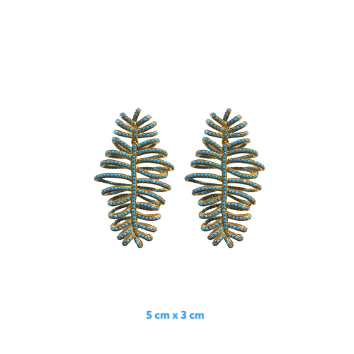 Masaal Colourful Zirconia Earrings