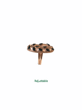 Mathew Champagne Diamond Cut Pavel Statement Ring