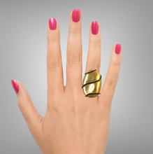 Mathew Spiral Statement Ring