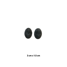 Mathew Zirconia Button Earrings