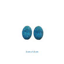 Mathew Zirconia Button Earrings
