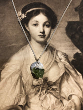 Mini Raw Peridot Necklace