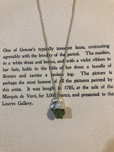 Mini Raw Peridot Necklace