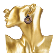 Pink Relli Baugette Zirconia Earrings