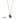 Raw Onyx Mini Gold Necklace