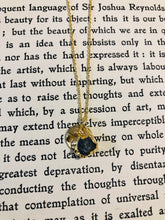 Raw Onyx Mini Gold Necklace