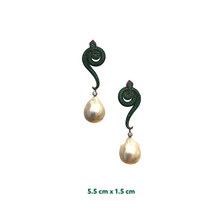 Snake Pearl Earrings