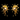 Starfish Yellow Pearl Earrings