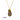 Tear Drop Druzy Stone Gold Necklace