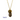 Tear Drop Smoky Quartz Gold Necklace