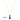 Triangle Labrodorite Gold Necklace