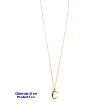 Yoga Letter C Necklace