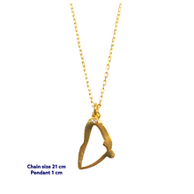 Yoga Letter D Necklace