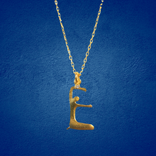 Yoga Letter E Necklace