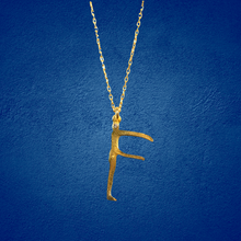 Yoga Letter F Necklace