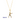 Yoga Letter K Necklace