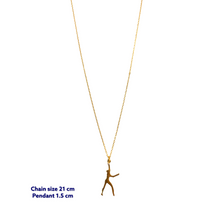 Yoga Letter K Necklace