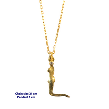 Yoga Letter L Necklace