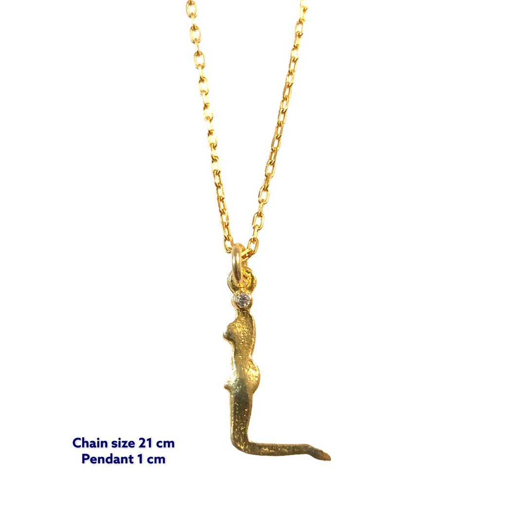 Yoga Letter L Necklace