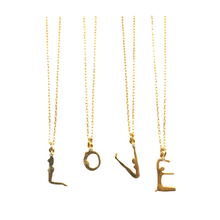 Yoga Letter O Necklace