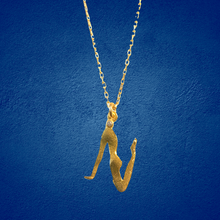 Yoga Letter N Necklace