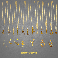 Yoga Letter T Necklace