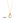 Yoga Letter O Necklace
