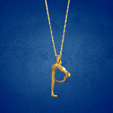 Yoga Letter P Necklace