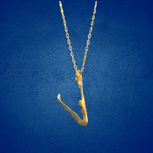 Yoga Letter V Necklace