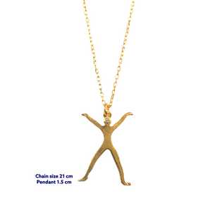 Yoga Letter X Necklace