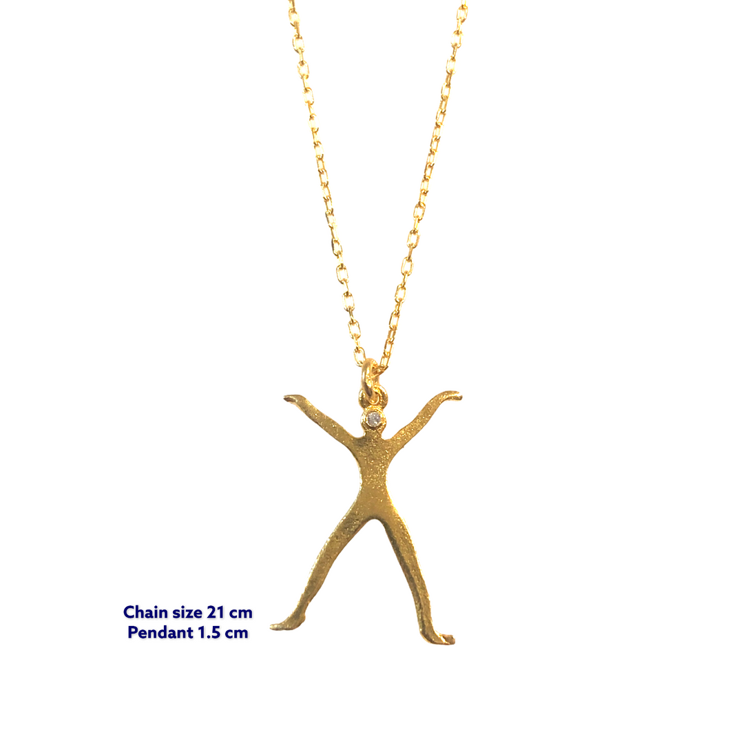 Yoga Letter X Necklace