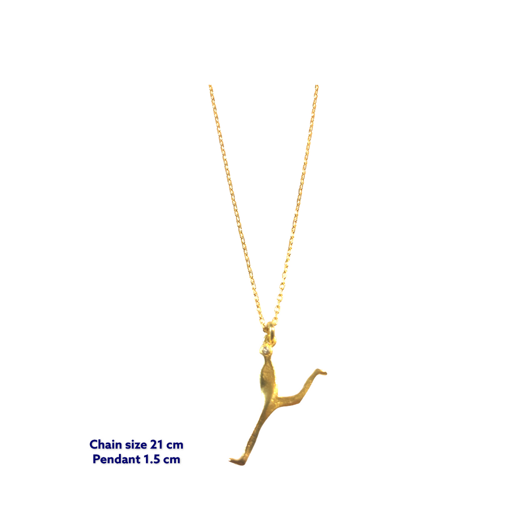 Yoga Letter Y Necklace